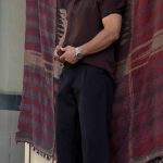 پیراهن مازراتی قهوه ای