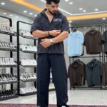 پیراهن راه راه پارچه مورگان