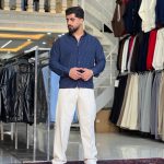 پیراهن دیپلمات راه راه(آستین بلند)