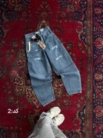 شلوار جین بالونی(زاپدوزشده) - تصویر 4