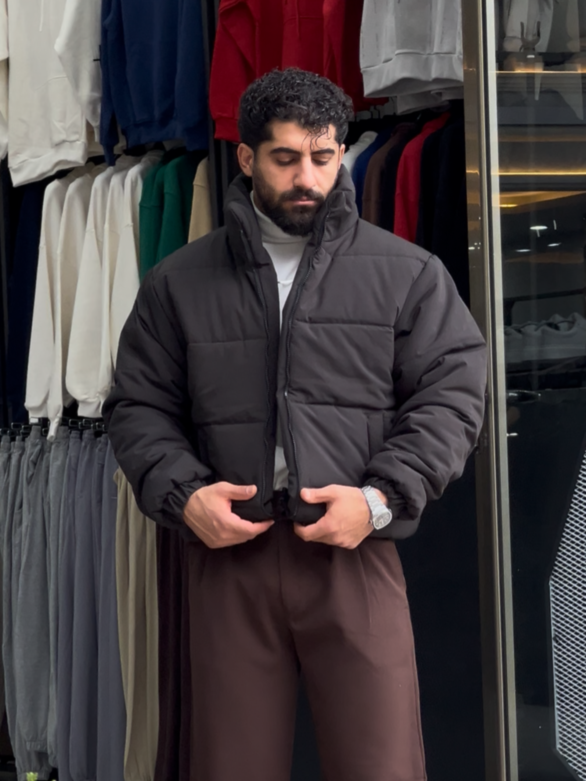 photo-output کاپشن پفیNorth face - تصویر 1